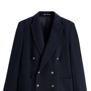 Classic Double-Breasted Blazer